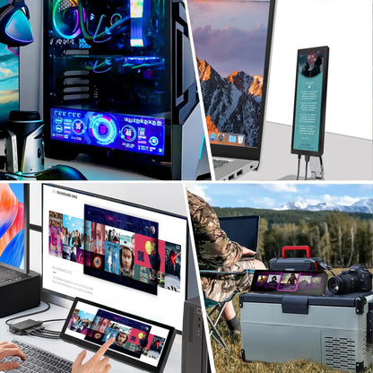 11.3/7.84/8.8 Inch Portable Monitor Long Stretched Strip Display 1920x440 IPS LCD Screen for Raspberry Pi AIDA64 PC Laptop