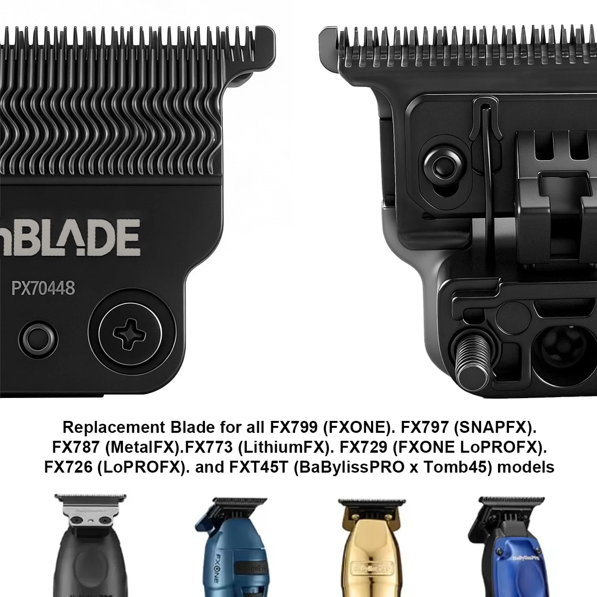 Professional Replacement Trimmer Blade DLC Blade Carving Blade for Baby Trimmer FF1T FX799 FX797 FX787 FX773 FX729 FX726 FXT45T