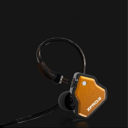7Hz X Crinacle Zero 2 Headphone 10mm Dynamic Driver Zero2 Wired HIFI IEM Gaming Earbuds with OFC Audio IEM Cable