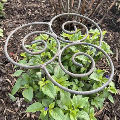Peony Cage Heavy Duty Metal Weather-Resistant Grow Through Plant Support for Tall Heavy Flowers Peonies Roses Hydrangeas