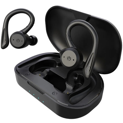 BE1032 NEW Bluetooth 9D HiFi Stereo Music Earphones TWS Wireless Waterproof Sports Headphones Noise Reduction Headset for iPhone