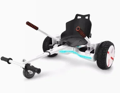 【2026】Hoverboard Seat Attachment 200lbs Capacity, 26"-34.5" Adjustable Length Hover Board Go Kart Accessory W/Comfortable&Sturdy