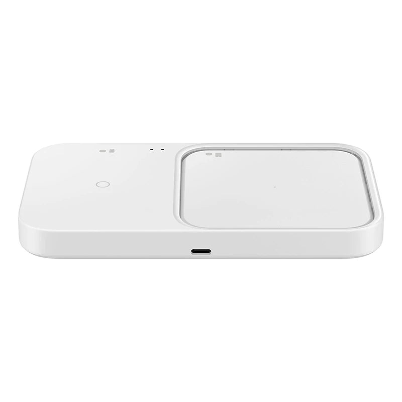 Wireless Charger Duo with Travel Adapter 15W,For Samsung Galaxy S23/S21/S10/S9/S8/Note20+/Smart Watch3-7 Airpods3 Qi EP-P5400