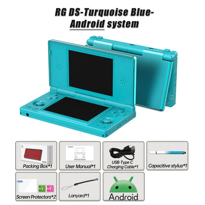 Anbernic RG DS Dual 4.0” IPS Screen Video Game Console Android 14 Support Dual Application On Split Screens & Hall-Switch Chip