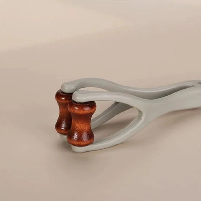 Finger Massager Dual-Row Roller Design Easy Use Relieve Finger Fatigue Promote Blood Circulation Portable Roller Finger Massager