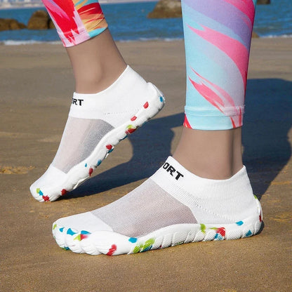 Aqua Shoes For Women Men Barefoot Water Shoes Anti-Slip Quick-Drying Outdoor Beach Upstream Wading Swimming Shoe Sneakers Unisex