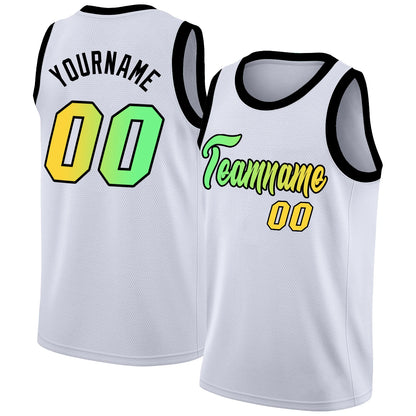 Round Neck Personalized Basketball Jersey Custom Full Sublimation Team Name/Number Training Athletic Shirts for Male/Lady/Kids