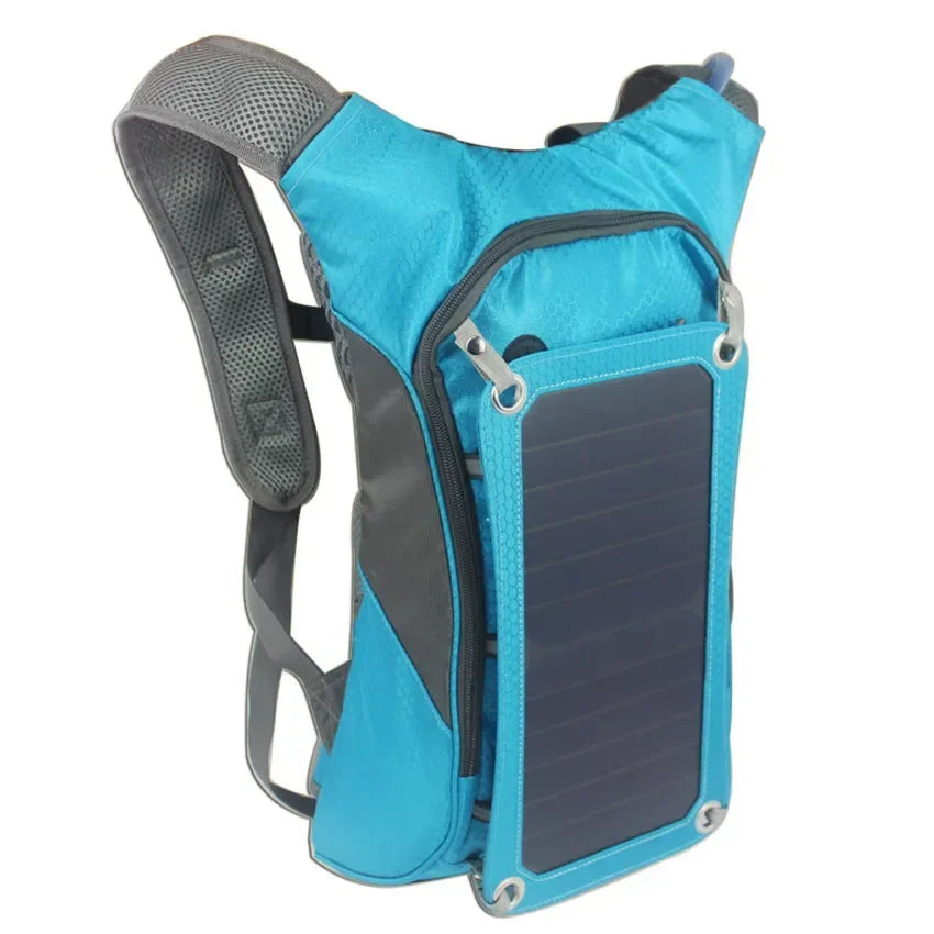 High Quality 5V Solar Panel Battery Charging Business Travel Backpacks Bags Tourism Bags USB Output Charger Men Backpack Bag