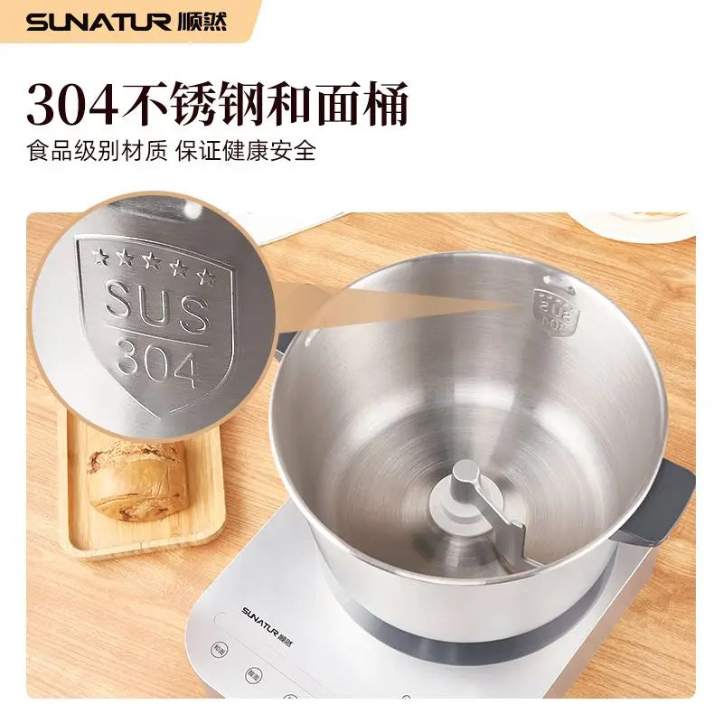 Small Home Chef Machine: Multifunctional Dough Kneader, Auto Knead & Ferment cake mixer machine
