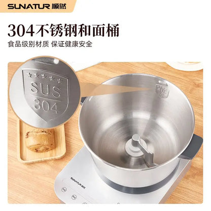Small Home Chef Machine: Multifunctional Dough Kneader, Auto Knead & Ferment cake mixer machine
