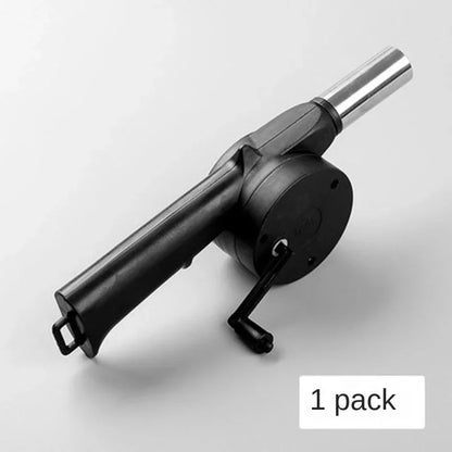 Hand Blower Household Hand Portable Barbecue Blower Small Hair Dryer Outdoor Barbecue Accessories Tools
