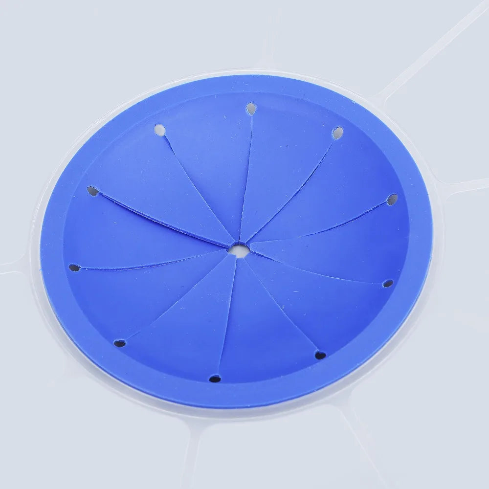 Durable PP Silicone Mixer Splatter Guard Round Transparent Anti Splash Cover Multifunctional Splash Cooking Guard Baking