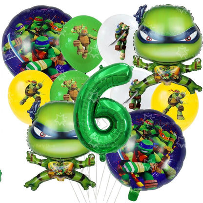 Cartoon Turtles Birthday Party Decorations Tableware Tablecloth Cup Plate Bag Napkins Balloon Baby Shower Turtles Party Favors
