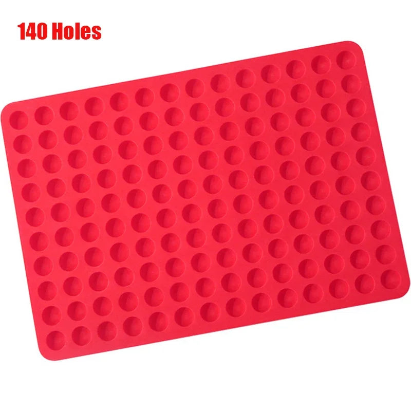 468-Cavity Mini Round Silicone Chocolate Drops Mold Dog Treats Pan Semi Sphere Gummy Candy Moulds Ganache Jelly Caramels Cookies