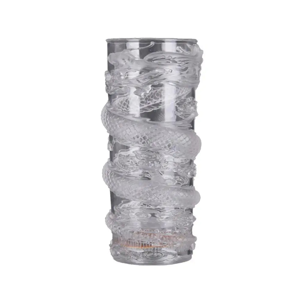 Hot Sell 285ml Creative Party Cups Dragon LED Flashing Color Change Water Activated Light Up Beer Whisky Cup Mug Tableware