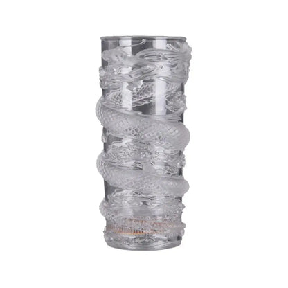 Hot Sell 285ml Creative Party Cups Dragon LED Flashing Color Change Water Activated Light Up Beer Whisky Cup Mug Tableware
