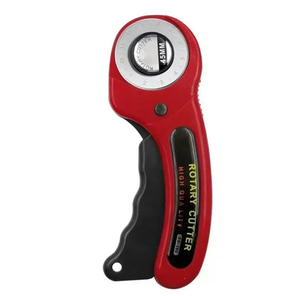 LeatherCraft 45mm Rotary Cutter Leather Cutting Tool Patchwork Sewing Quilting Fabric Cutter Circular Blade DIY For Leather Tool