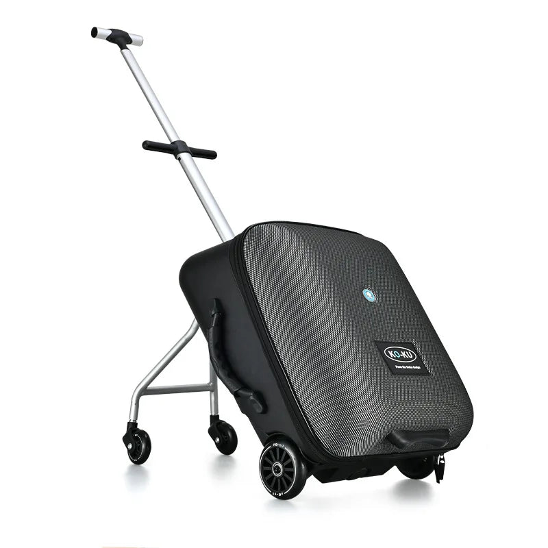 Baby Suitcases Children Can Ride Travel Luggage Lazy People Walking Baby Carry-Ons Trolley Suitcase Light Interesting 20 inch