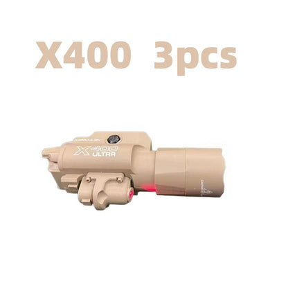 X400U Nylon Infrared Flashlight 200LM Scout Light New Color for 21mm Rail Airsoft Toy Gun
