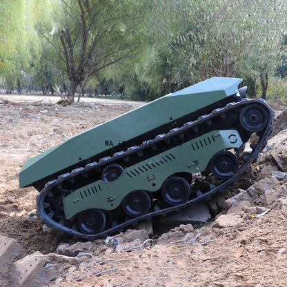 Off Road 300kg Payload Tracked UGV Unmanned Vehicle Chassis Platform for Autonomous Delivery Robots