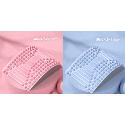 Back Stretcher Neck Pillow Relieve Massage Lumbar Support Massager for Neck Waist Stretch Device for Lower Back Stretcher YBAMQ2