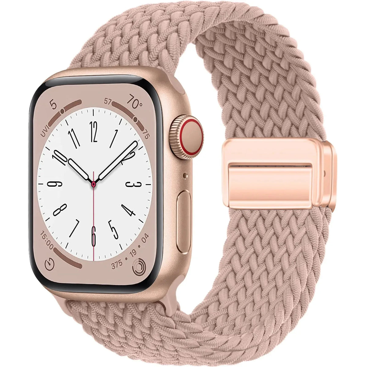 Braided Strap For Apple Watch Bands 40mm 45mm 41mm 44mm 42/46mm 49mm magnetic Bracelet iWatch series se 7 5 6 8 9 10 11 Ultra3 2