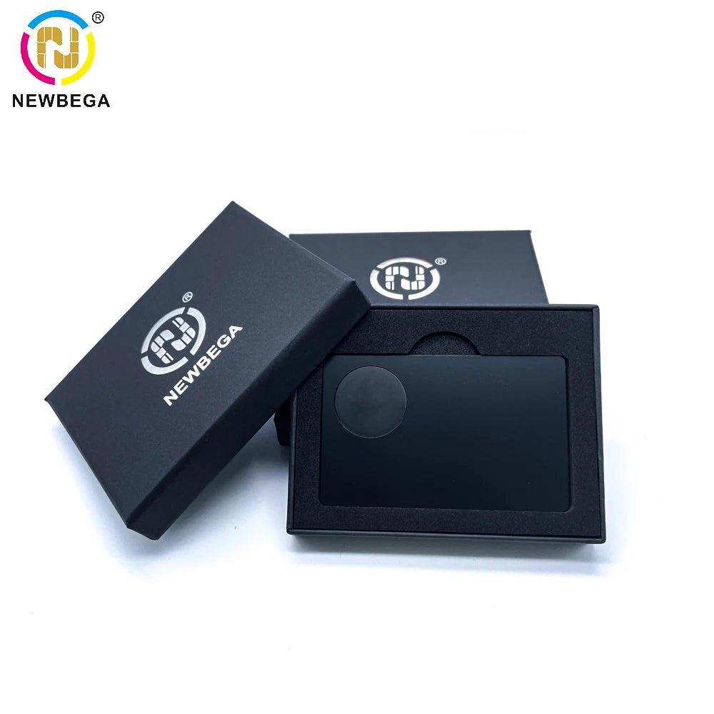 1PCS, Metal NFC Card 215/216 Chip,Smart Business Social Digital Card,13.56MHZ