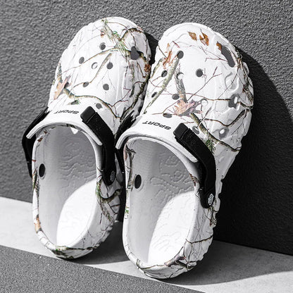 Men Slippers High Quality Classic Outdoor Anti-Slip Garden Shoes Lightweight Fashion Casual Sandals for Men Platform
