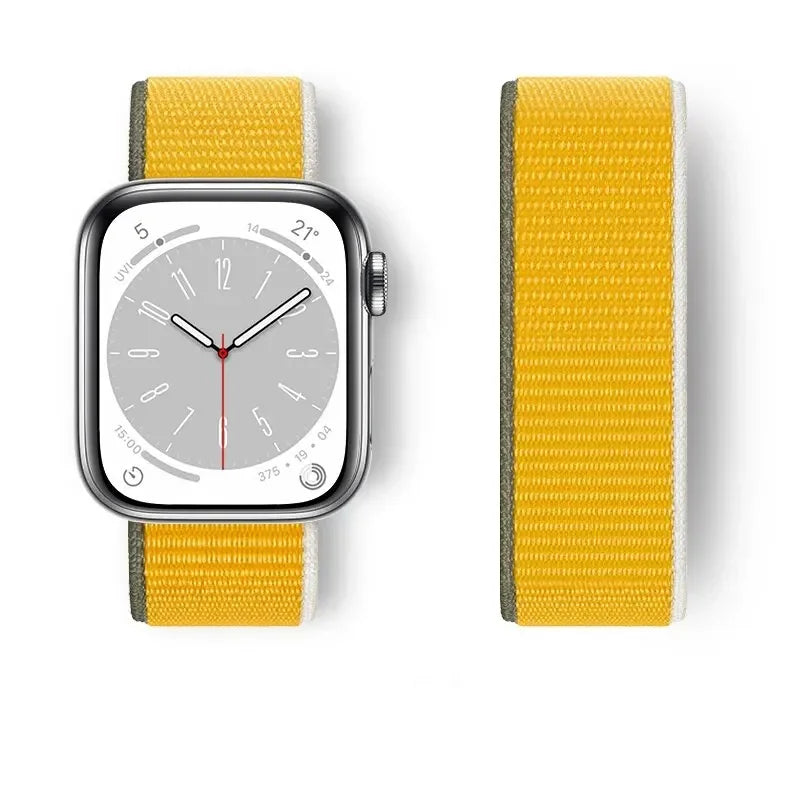 Nylon loop For Apple Watch Band Ultra-2 49mm 44mm 40mm 45mm 41mm Sport pride Bracelet iwatch Strap Series 9 8 se 7 6 5 4 3