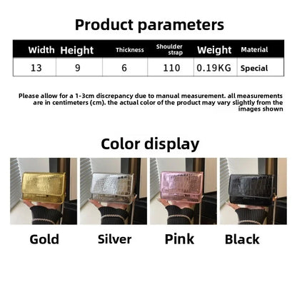 Women's Rhombus Chain Small Square Bag 2026 High-End Fashion Shoulder Messenger Mini Bag Versatile Elegant Trendy