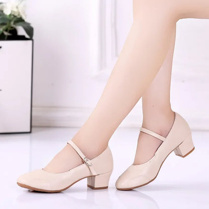 women fashion sweet plus size silver buckle strap ballet dance high heel shoes lady sexy party night club golden heel shoes a314