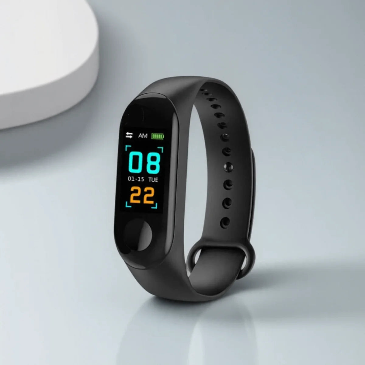 Waterproof Fitness Tracker with Heart Rate Monitor Step Counter Calorie Tracker Call Message Reminder for Outdoor Sports