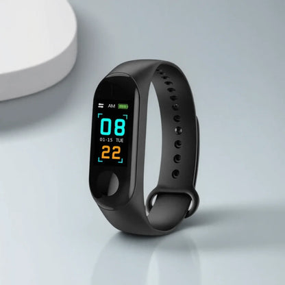 Waterproof Fitness Tracker with Heart Rate Monitor Step Counter Calorie Tracker Call Message Reminder for Outdoor Sports