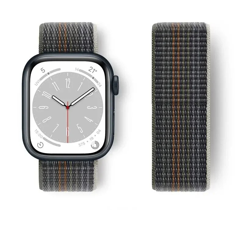Nylon loop For Apple Watch Band Ultra-2 49mm 44mm 40mm 45mm 41mm Sport pride Bracelet iwatch Strap Series 9 8 se 7 6 5 4 3