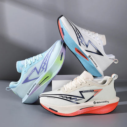 New Four-Season Versatile Non-Slip Shock-Absorbing Technology Carbon Plate Sports Casual Shoes Running Shoes Fitness Shoes Unise