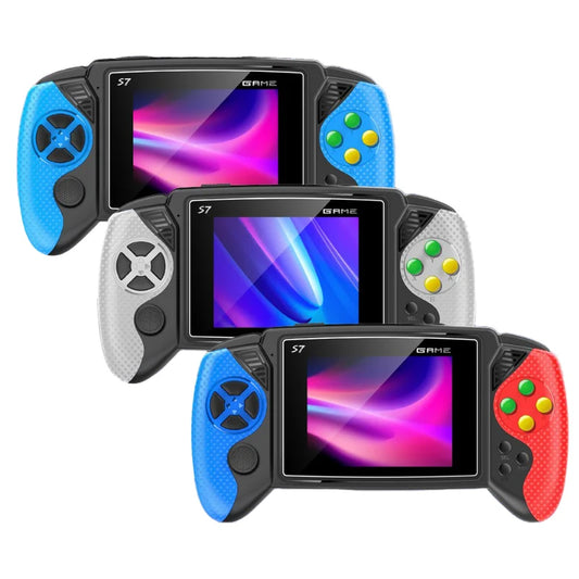 New S7 Retro Handheld Game Console 3.5 inch LCD Screen Built-in 620 Games Console Rechargeable Nostalgic Game Console for Kids