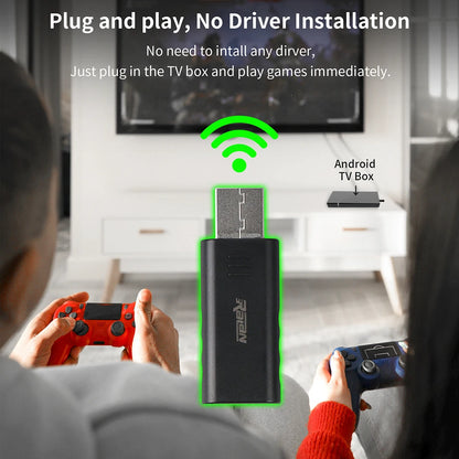 USB Wireless Receiver For Nintend Switch PC PS4 PS5 Controller Laptops Adapter USB Receiver Bluetooth 5.3 Wireless USB Adapter
