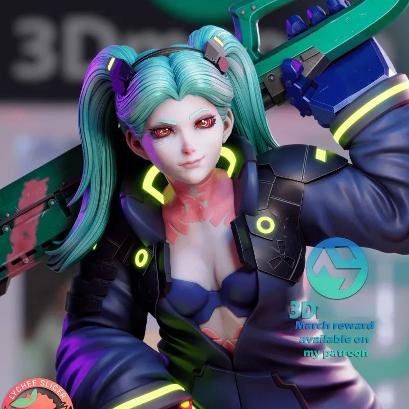 1/24 Scale Cyberpunk Science Fiction Female Warrior Resin Figure Model Kit Hobby Garage Kit Unassembled Unpainted Free Shipping