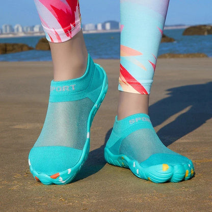 Aqua Shoes For Women Men Barefoot Water Shoes Anti-Slip Quick-Drying Outdoor Beach Upstream Wading Swimming Shoe Sneakers Unisex