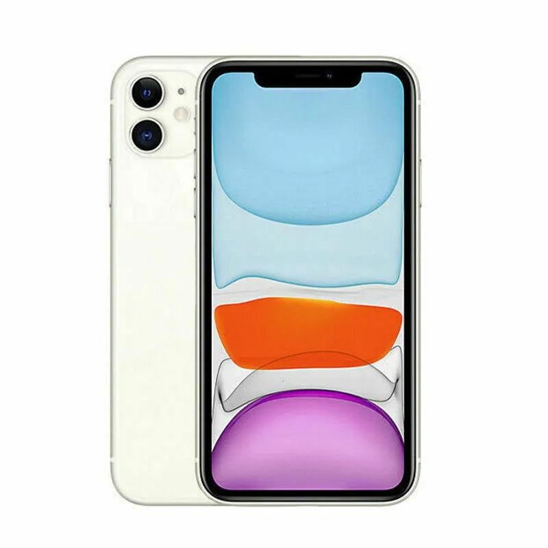 Apple iPhone 11 64/128/256GB ROM 6.1" Original Liquid Retina IPS LCD Face ID A13 IOS Genuine iPhone11 Unlocked 4G LTE Cellphone