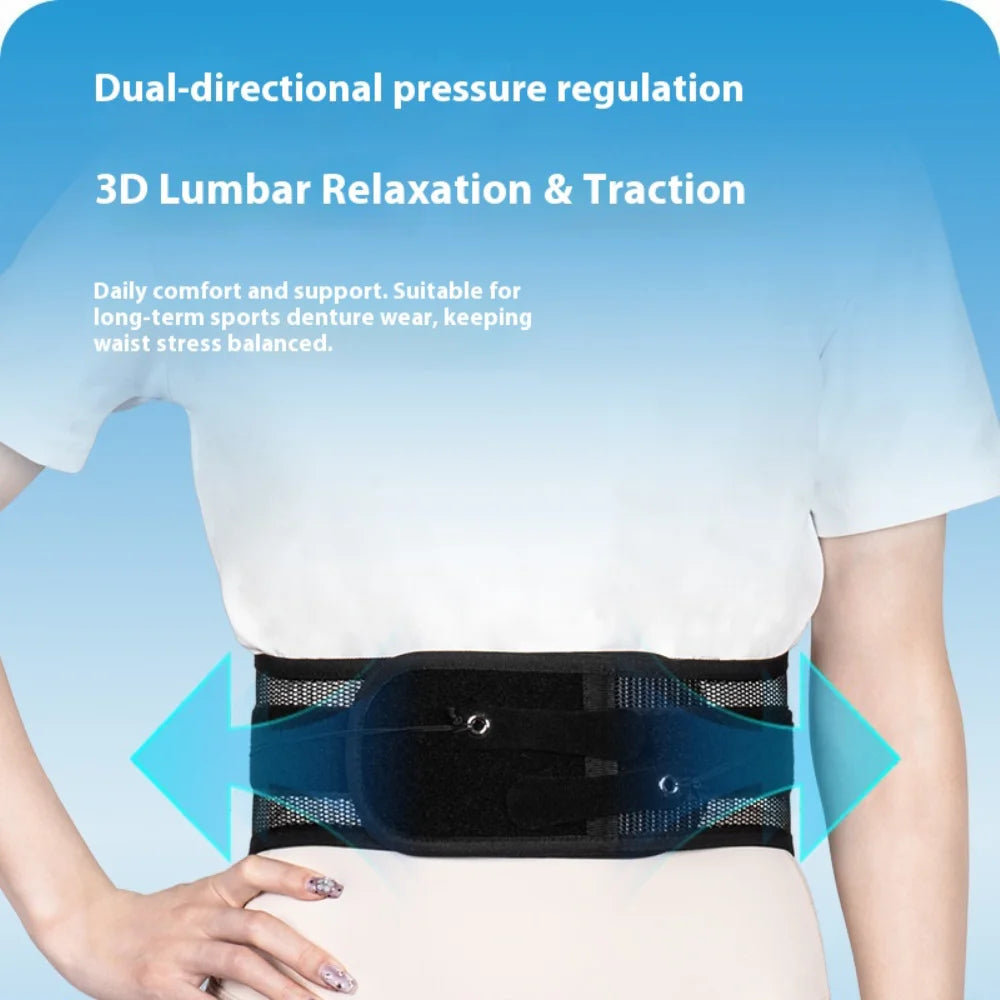 Back Braces Waist Belt Men Women Work Lower Back Pain Relief Breathable Anti-Skid Spine Lumbar Support Belt Joint Protector