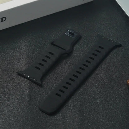 Sport Band For Apple Watch Ultra 9 8 7 6 SE 5 Soft Silicone Lightweight Bracelet Strap For iWatch 38MM 40MM 42MM 44MM 45MM 49MM