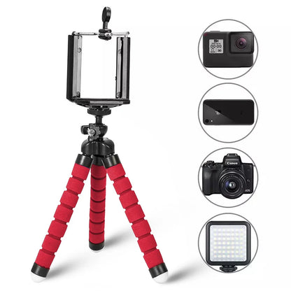 Tripods Tripod For Phone Mobile Camera Holder Clip Smartphone Monopod Tripe Stand Octopus Mini Tripod Stativ For Phone