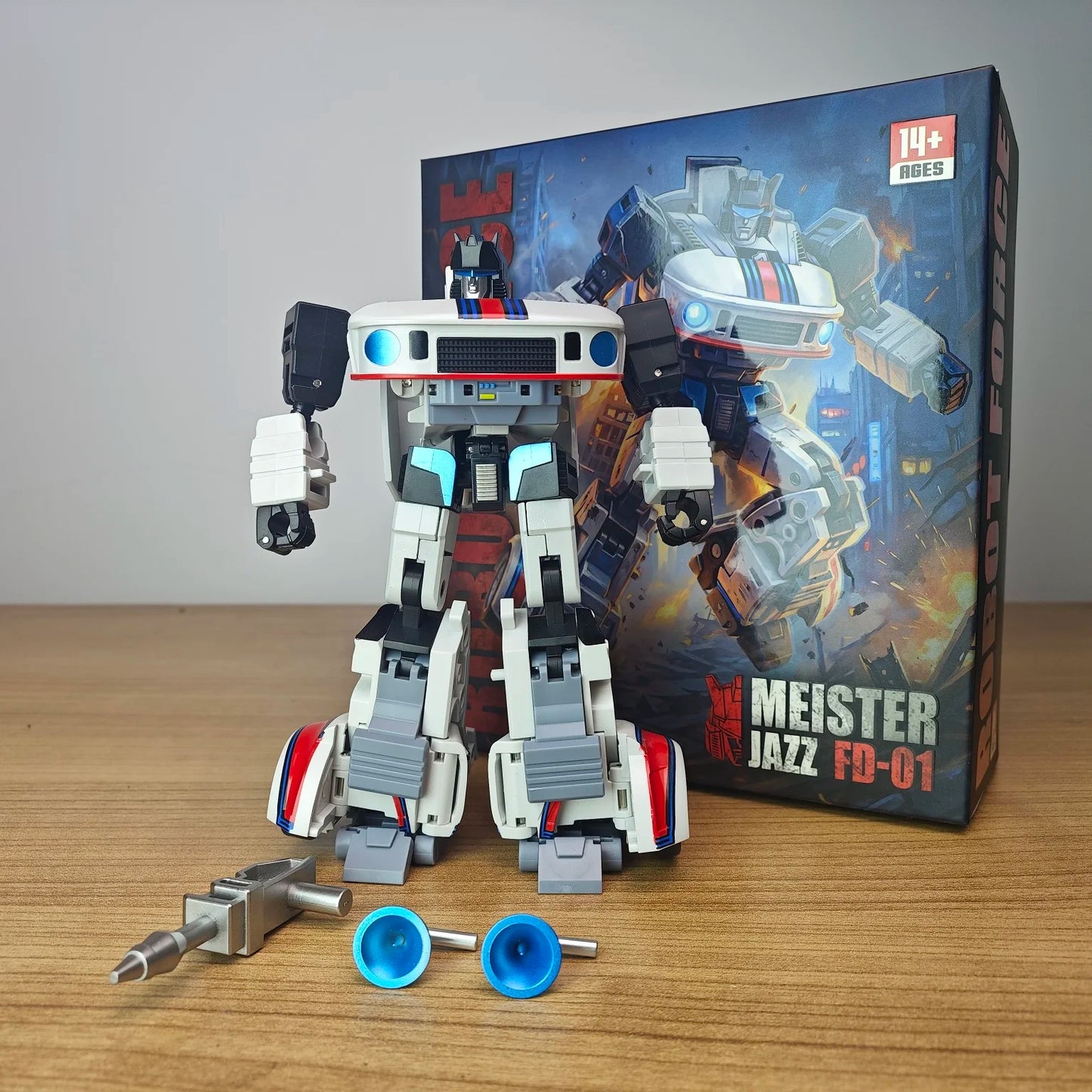 Transformation FD-01 16.5cm FD01 Jazz Car SS Scale Action Figure Robot Model Toys