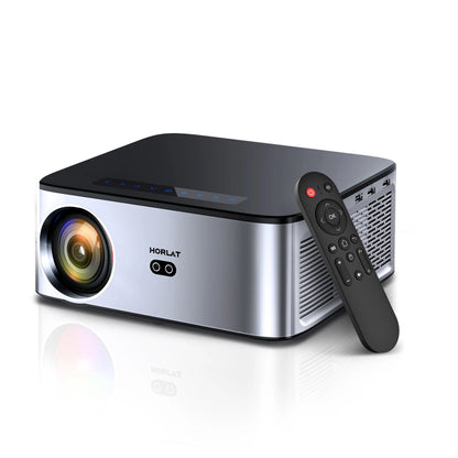 HORLAT T09MAX Google TV 4K Projector 40000Lumens WiFi6 BT5.2 Remote Auto Focus Native 1080P Full HD Home Theater Movie Projector