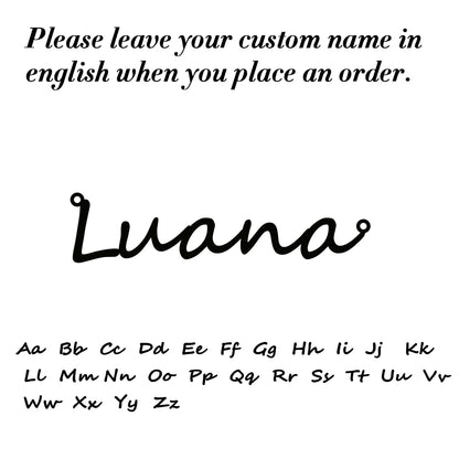 Letter Text Custom Name Bracelet For Women Men Personalized Gold Color Anklet Family Gift Stainless Steel Chain Pendant Jewelry