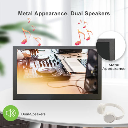 LESOWN 7 inch Small Touchscreen HDMI Portable Monitor Capacitive 1024x600 IPS White Mini Wide Secondary Screen Gaming Monitor