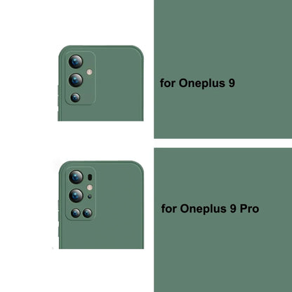 Square Liquid Silicone for OnePlus One Plus 7 7T 8 8T 9 Pro 9R 9RT T 10R Ace Nord N20 Original Soft Camera Protective Back Cover