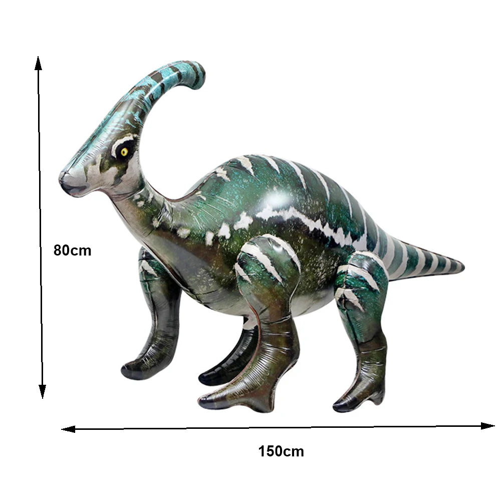 Dinosaur Party Decor 32inch Dinosaur Number Balloons 1-3 Year Olds Kid Birthday Baby Shower Matte Cartoon Foil Balloon Decors