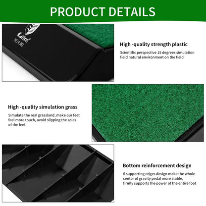 Caiton Golf Weight Shift Trainer Swing Motion Balance Stability Strength Power Practice Aid Indoor Outdoor Training Tool Golfers